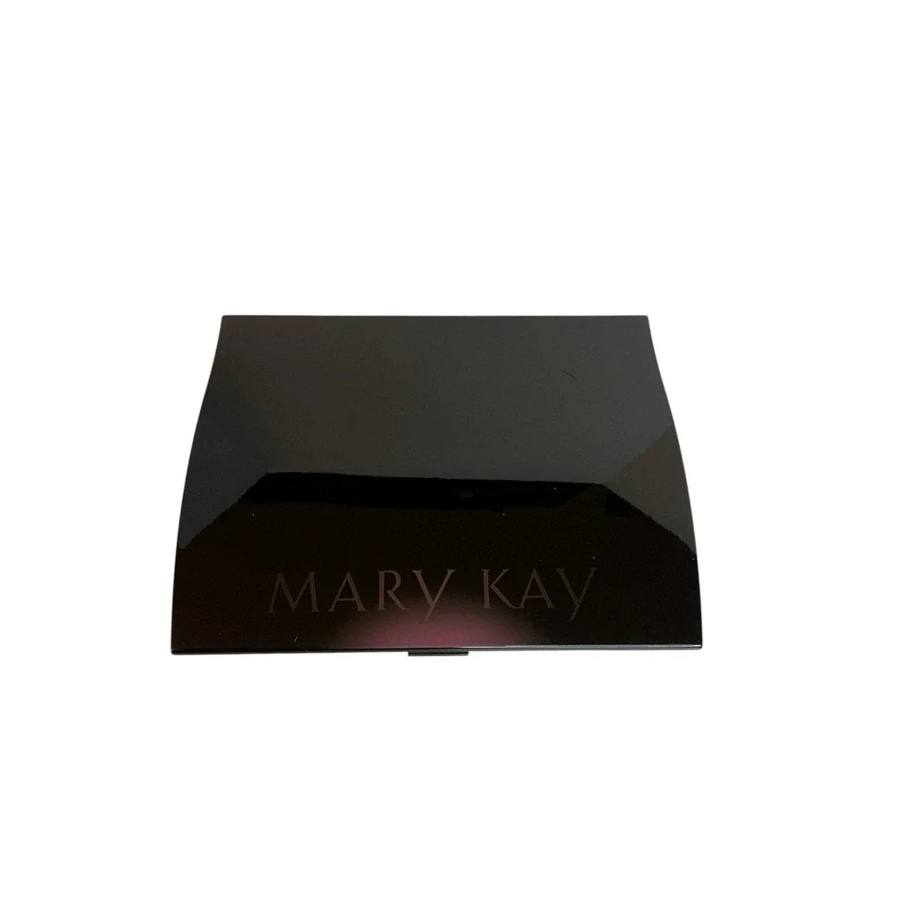 MARY KAY Compact Pro w/ Mirror Black Large 018587 Retired NEW NIB